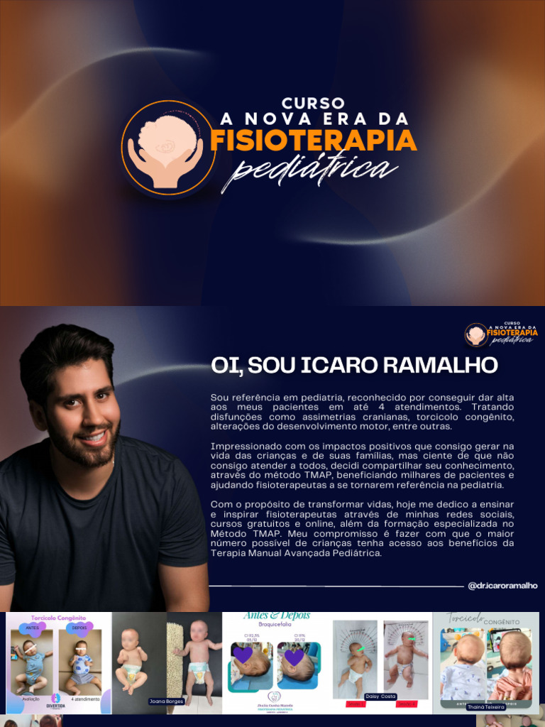 Curso TMAP em Fisioterapia Pediátrica | PDF | Fisioterapia | Doenças e ...