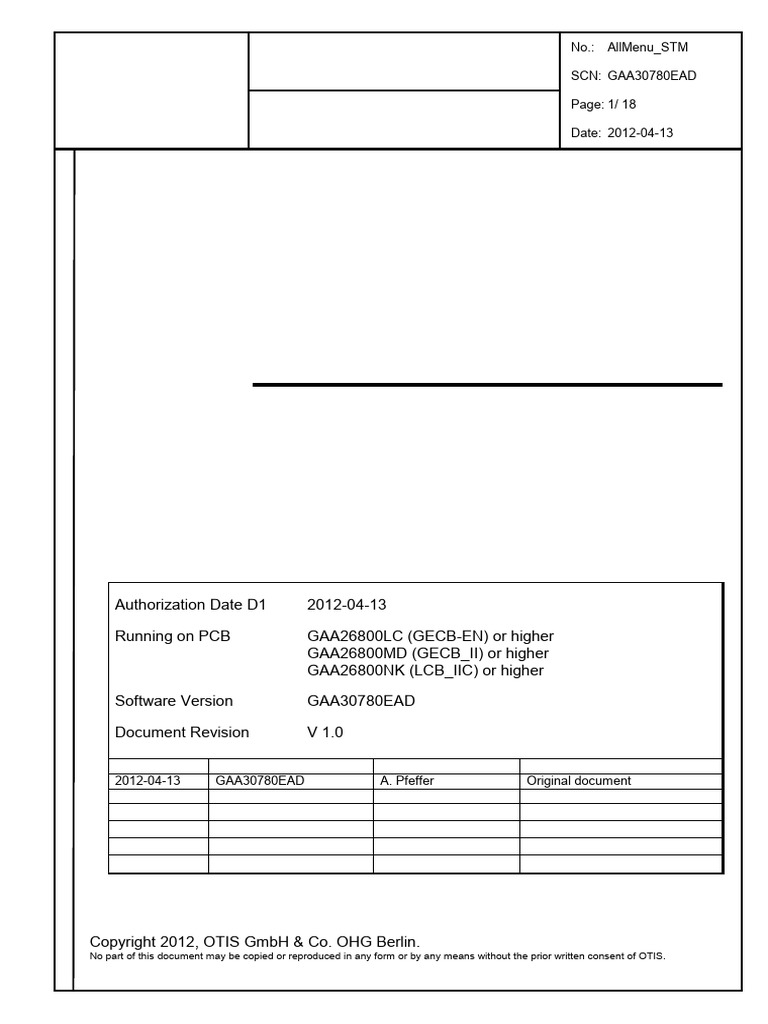 GECB GAA30780EAD Service Tool Manual | PDF | Menu (Computing) | Computing