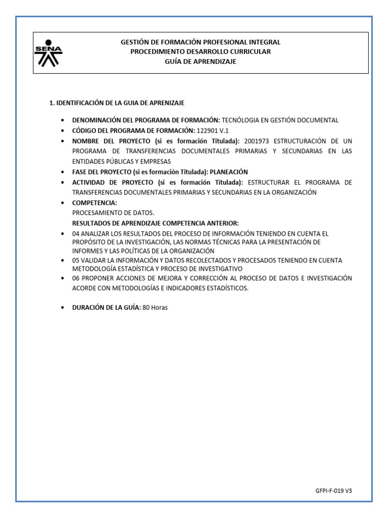 GFPI-F-019 - Guia - de - Aprendizaje - No2-PROCESAMIENTO DE DATOS | PDF ...