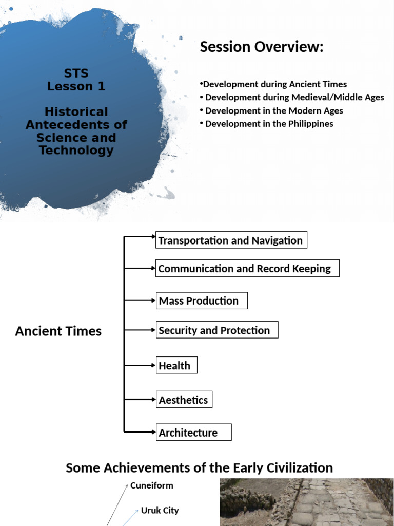 Historical Development of Science & Tech | PDF