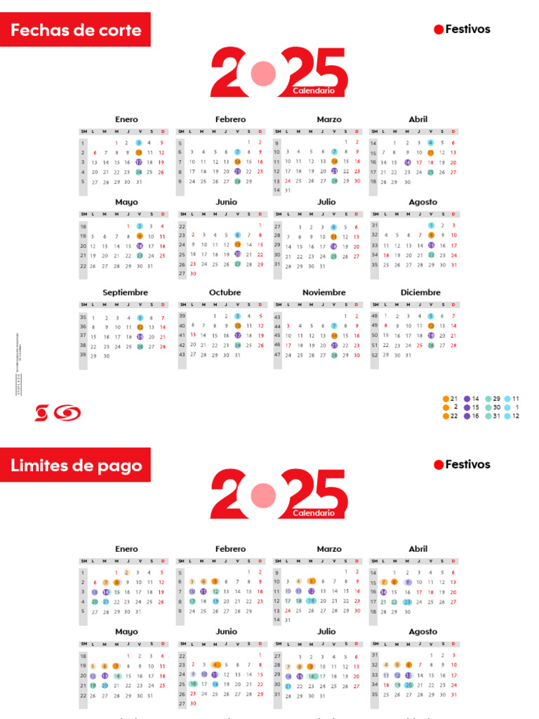 Calendario de Festivos y Cortes 2025 | PDF