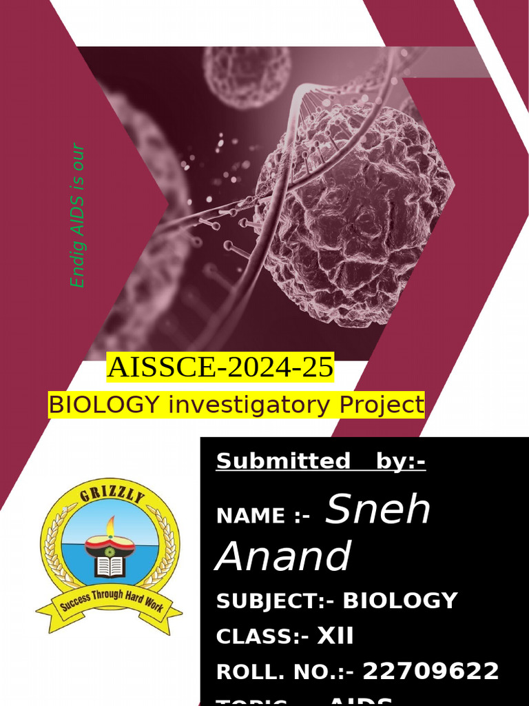 Ending AIDS: A Biology Project | PDF