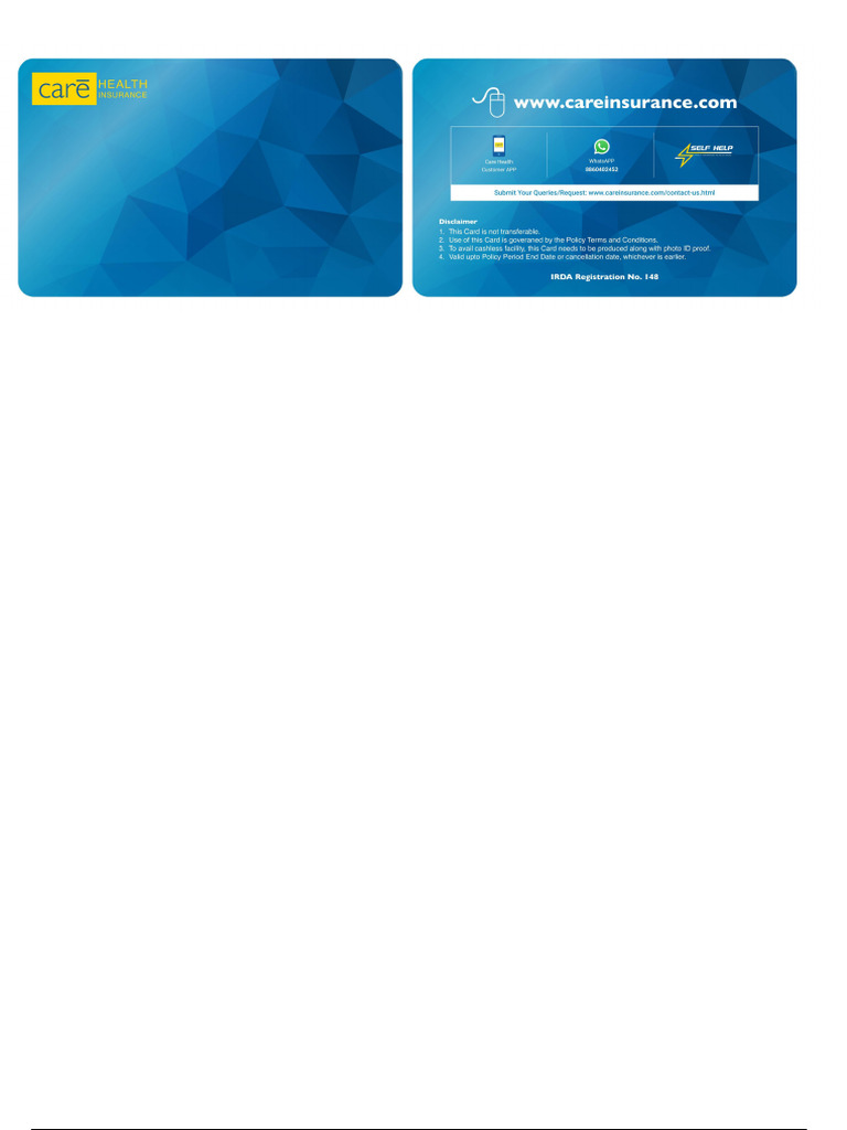 A17614469866606ac44412ba HRM2869 MediclaimCard | PDF