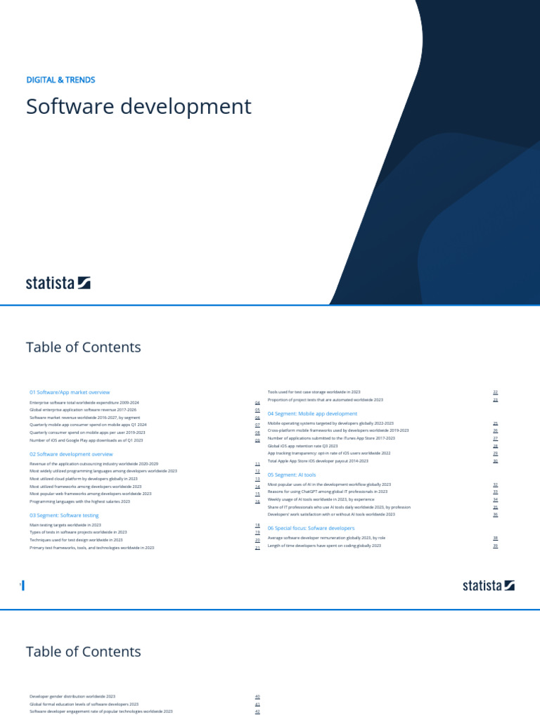 Software Development Insights | PDF | Mobile App | Google Play