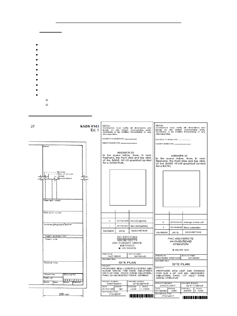 Examples Civil Title Panels | PDF