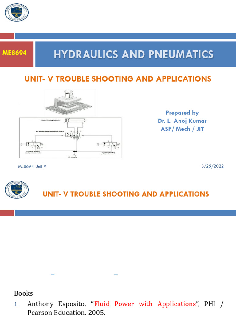 Hydraulic and Pneumatic Troubleshooting Guide | PDF | Valve | Pump