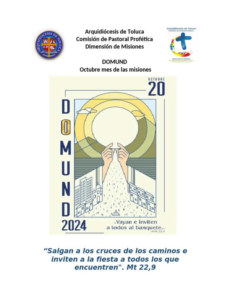 Universalidad de la Misión en la Iglesia | PDF | Jesús | Misionero
