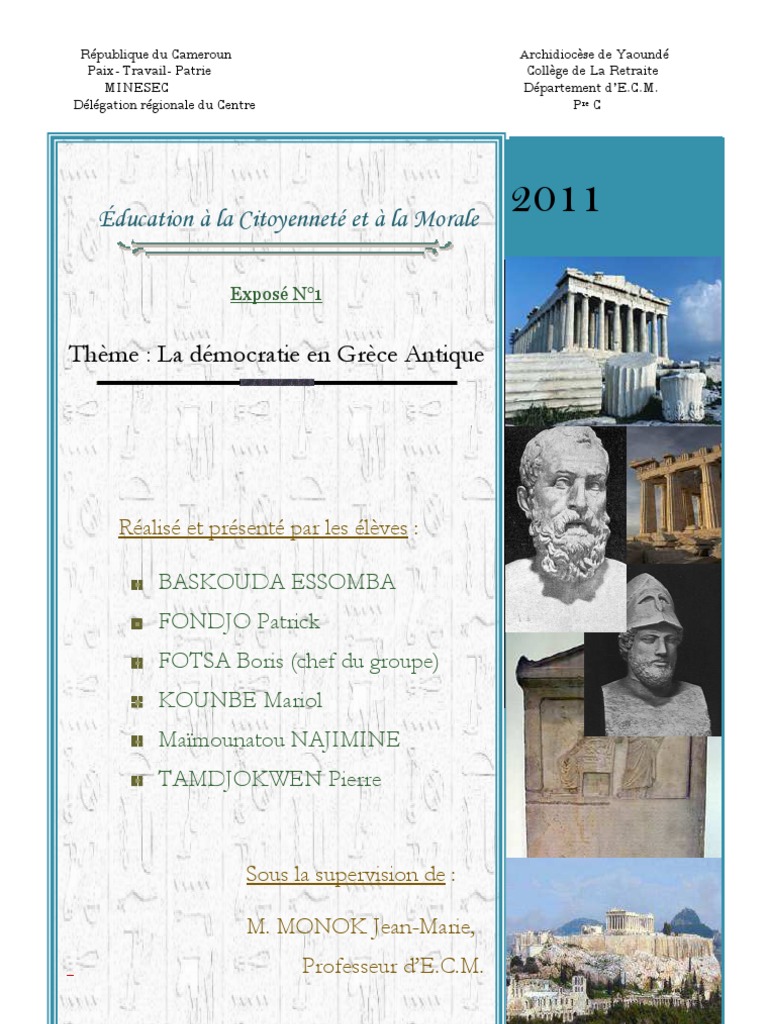 la démocratie athénienne | Gouvernement de la Grèce antique | Antiquité ...