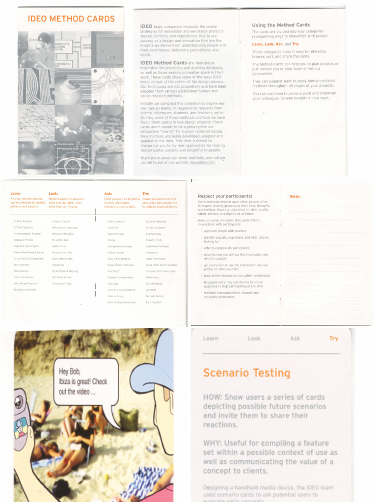 IDEO METHOD CARDS 51のデザインインスピレーション Amazon | IDEO Method Cards: 51 Ways to Inspire Design | History