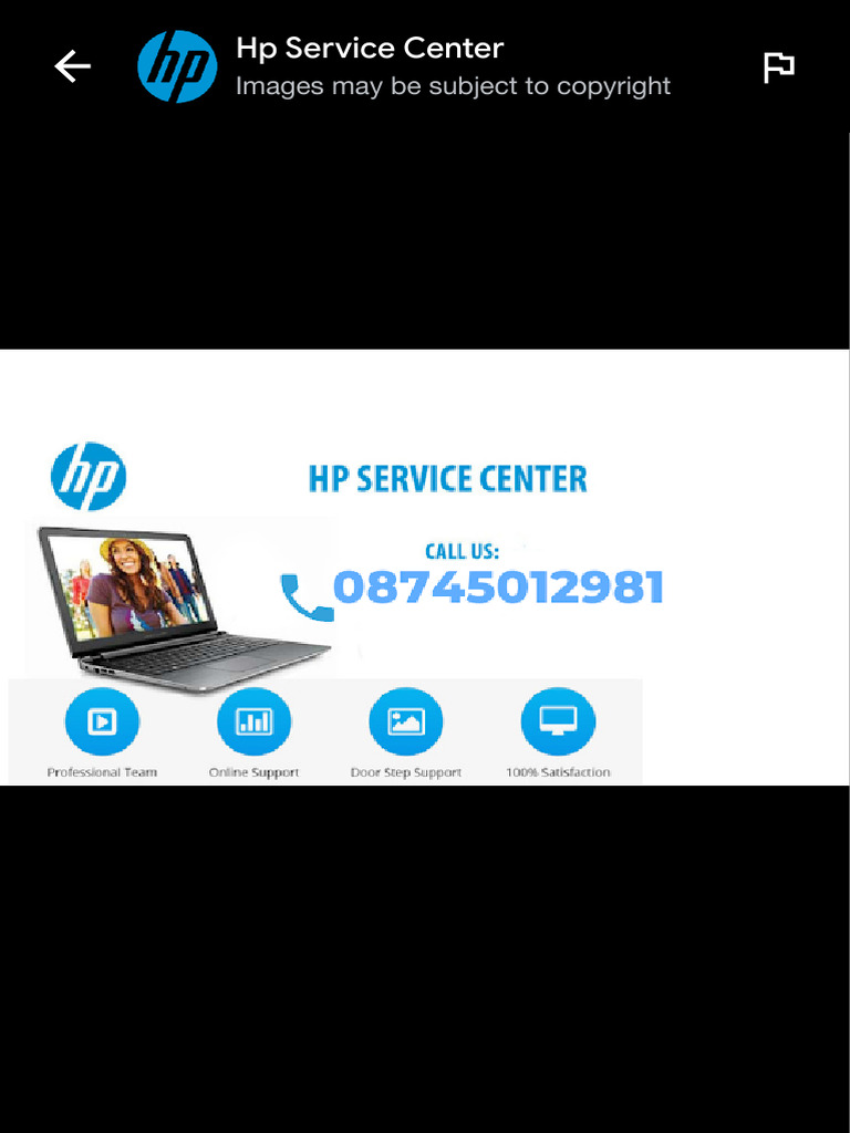 HP Printer Service Center Support | PDF
