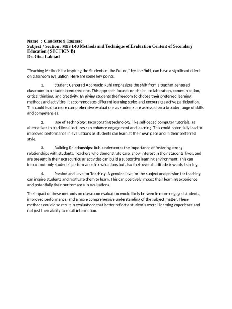 Research Pdf Learning Teaching Method