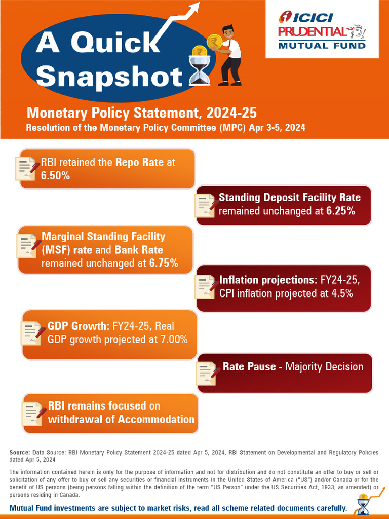 RBI Monetary Policy Update 2024-25 | PDF