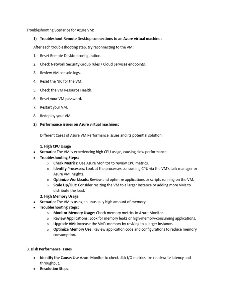 VM Troubleshooting | PDF | Virtual Machine | Hard Disk Drive