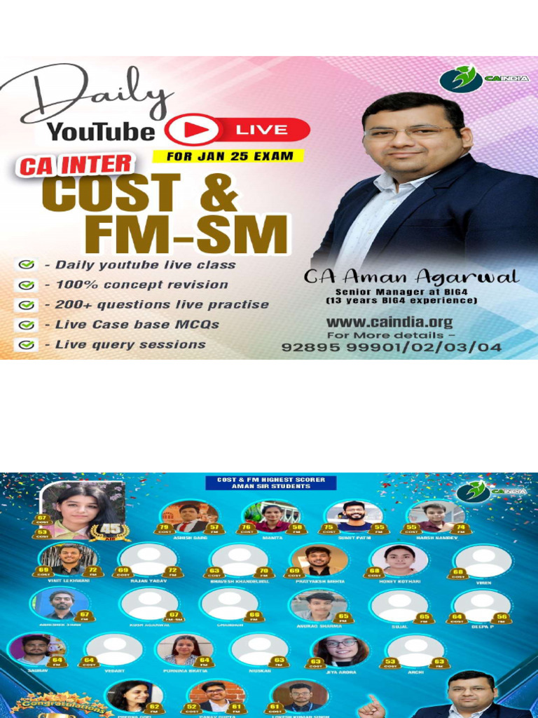 FM Revision Notes & Important Questions | PDF | Cost Of Capital ...