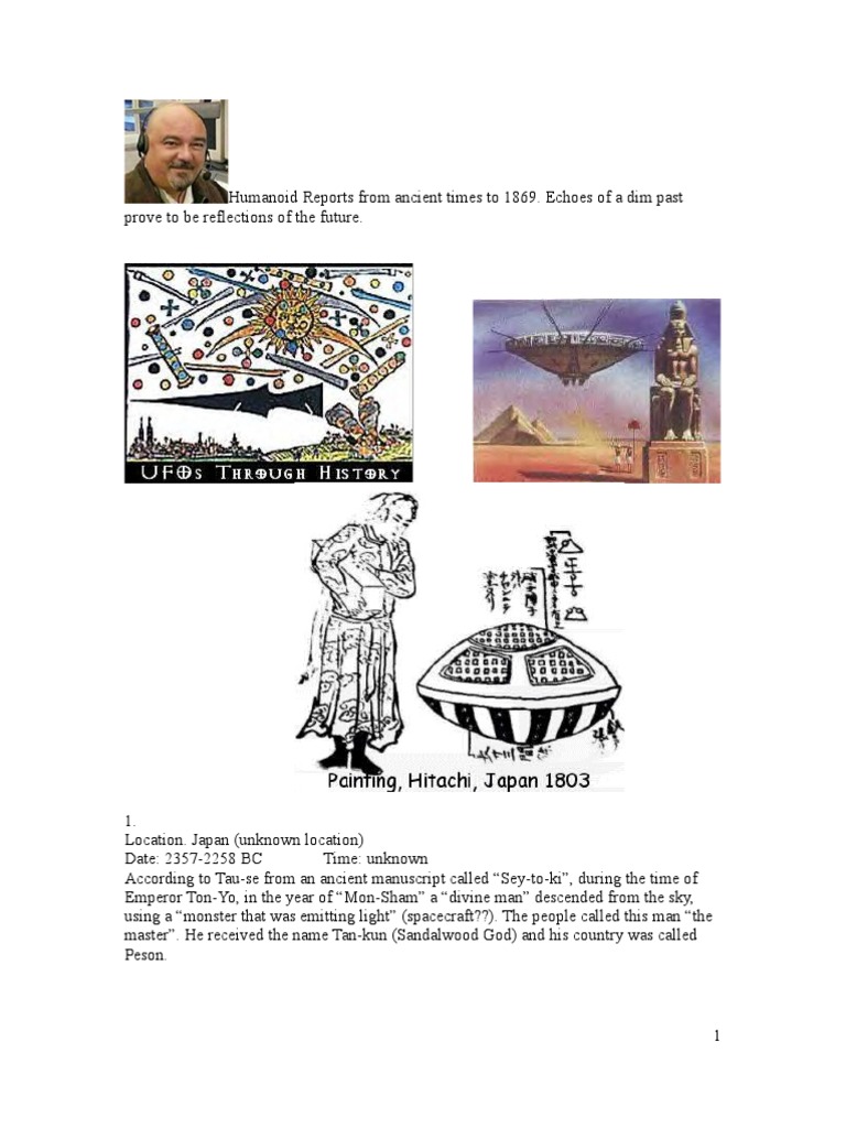 1000 BC - 1869 UFO Reports | PDF | Marian Apparition | Mary, Mother Of Jesus