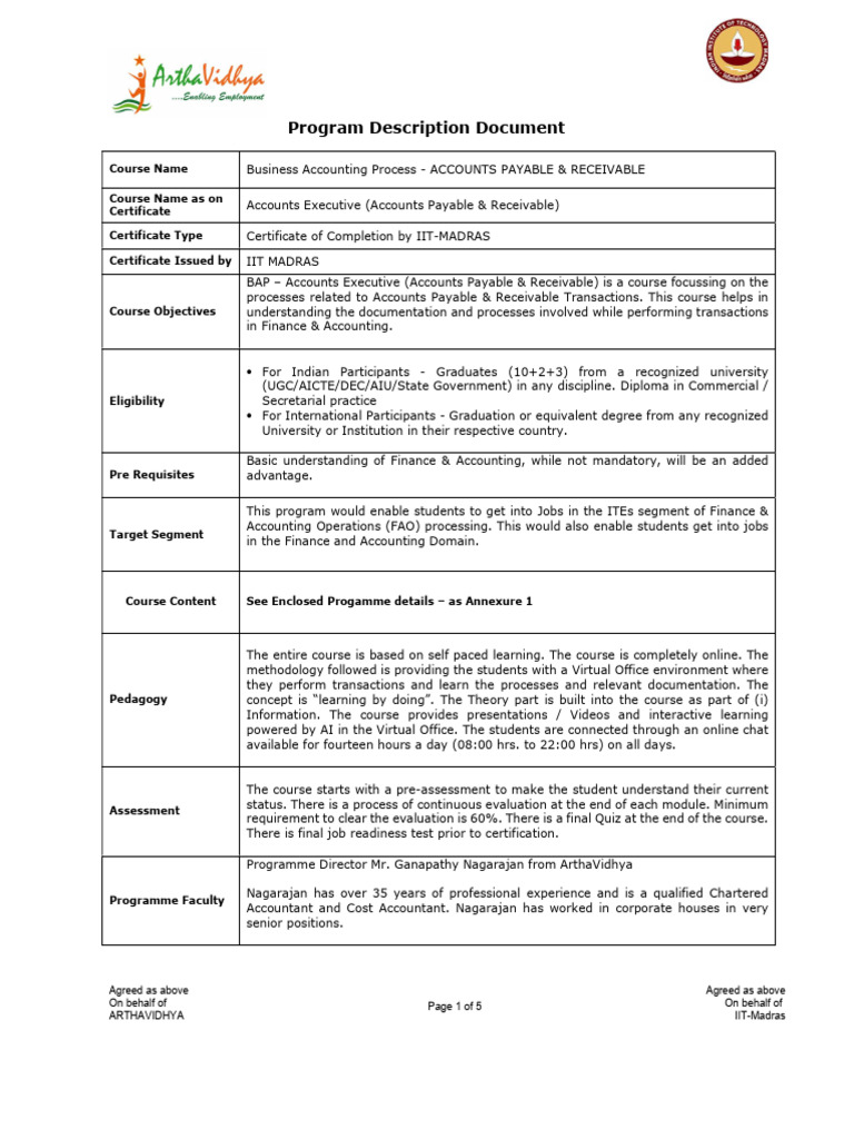 PDD-Accounts Payable and Receivable | PDF | Voucher