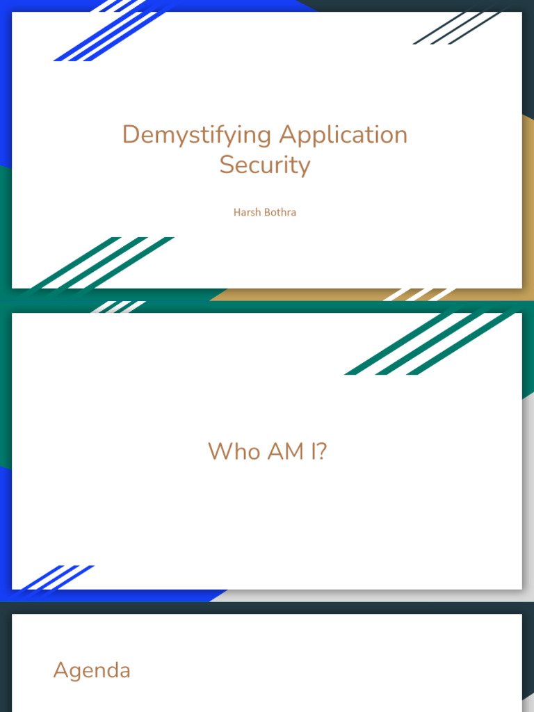 Understanding Application Security Basics | PDF | Penetration Test ...