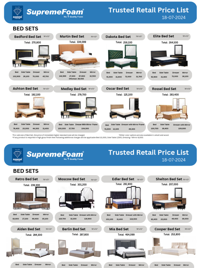 Sherrill Furniture Price List
