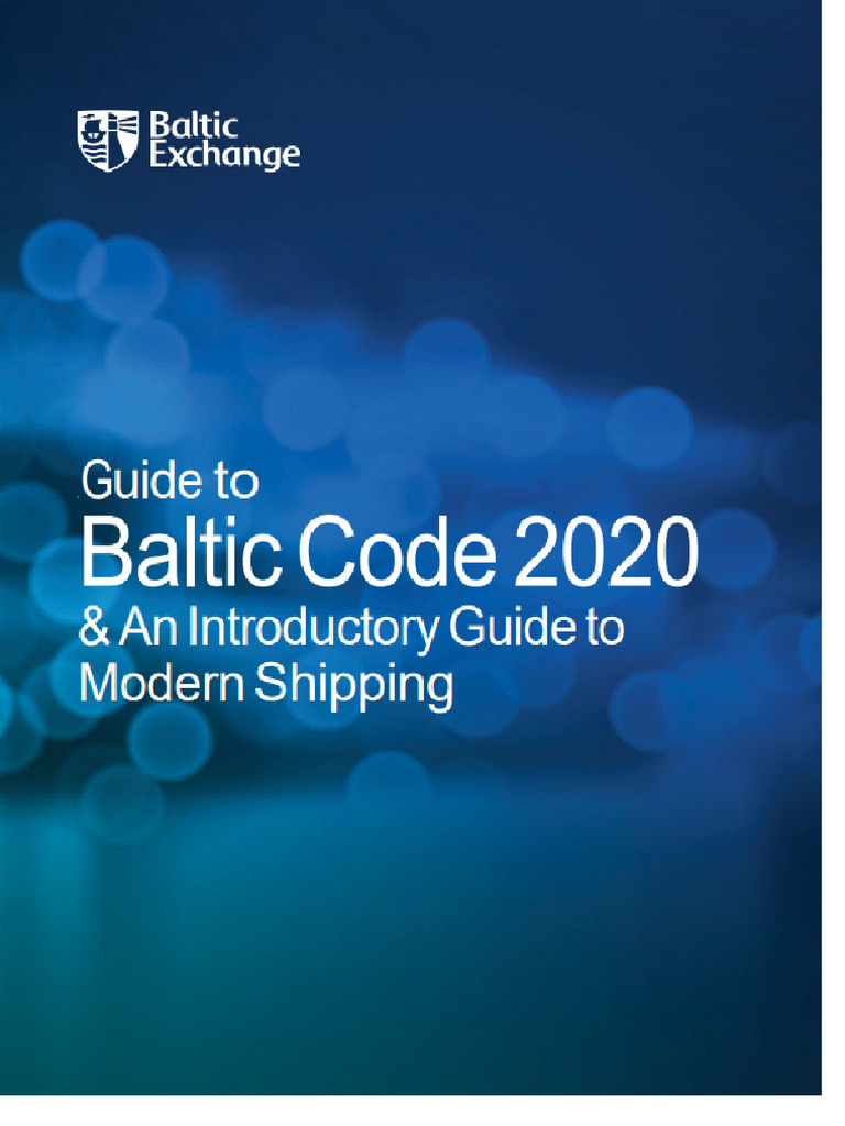 Baltic Code 2020 | PDF