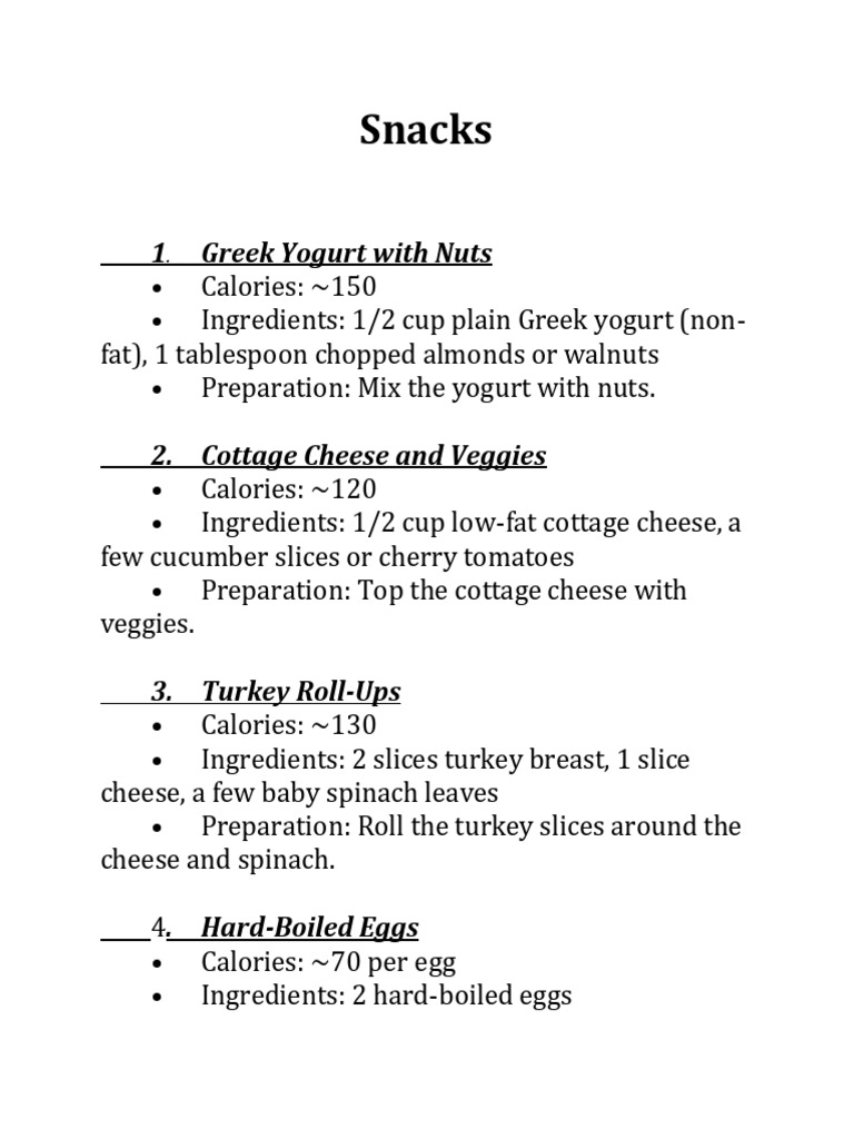Snacks | PDF | Yogurt | Peanut Butter