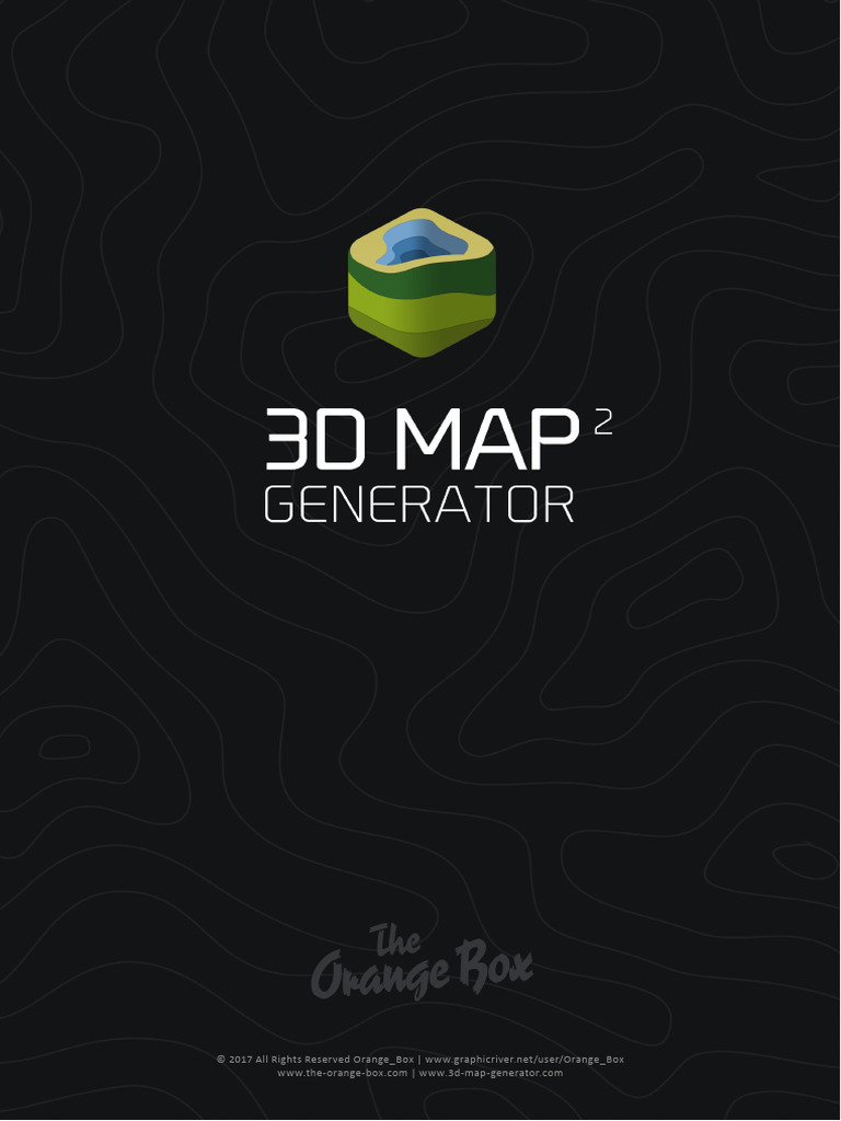 3D Map Generator for Photoshop | PDF | Adobe Photoshop | Icon (Computing)