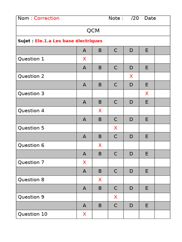 Ele.1.a QC Les Bases Électriques 1213 | PDF