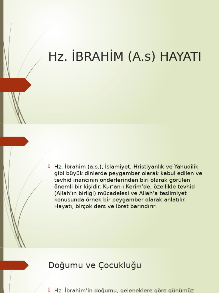 İBRAHİM | PDF