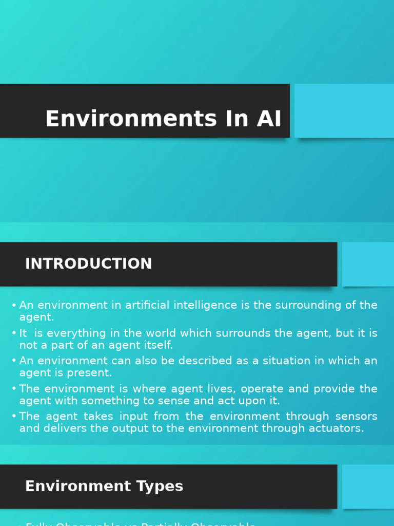 Photo inspiration: Discrete Vs Continuous Environments In AI Pdf Photo Inspiration