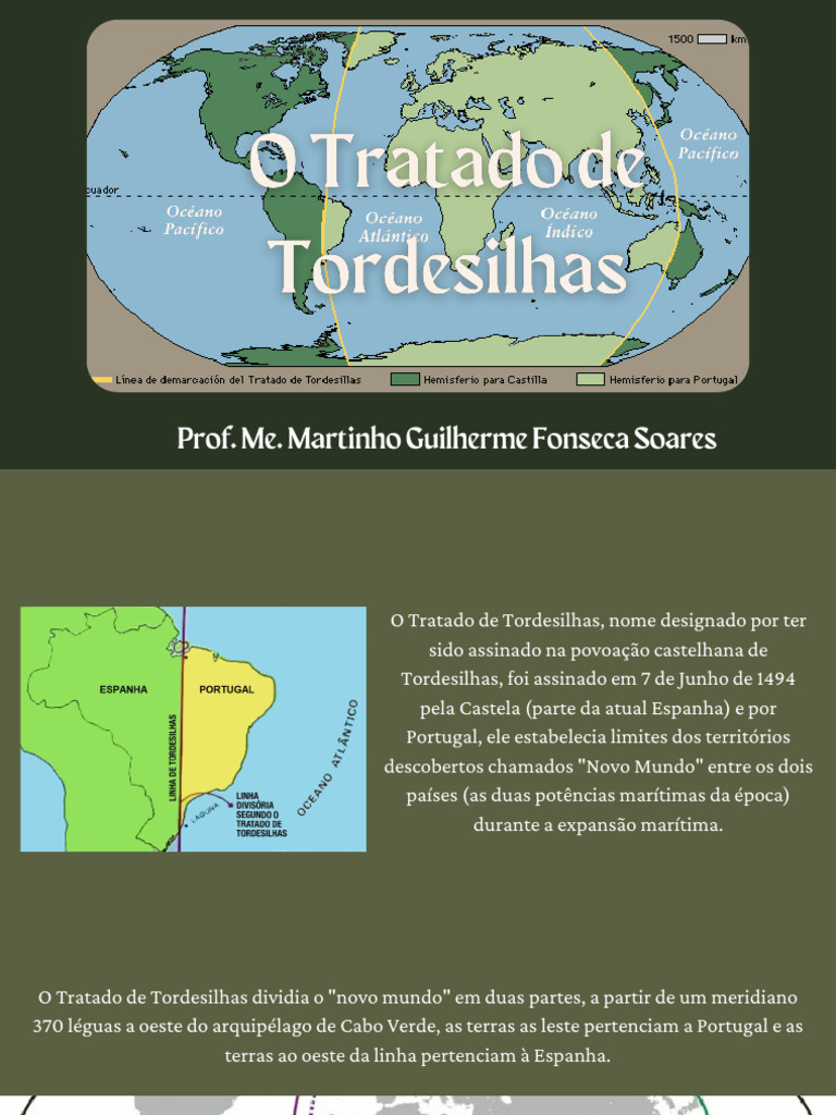 Tratado de Tordesilhas: História e Impacto | PDF