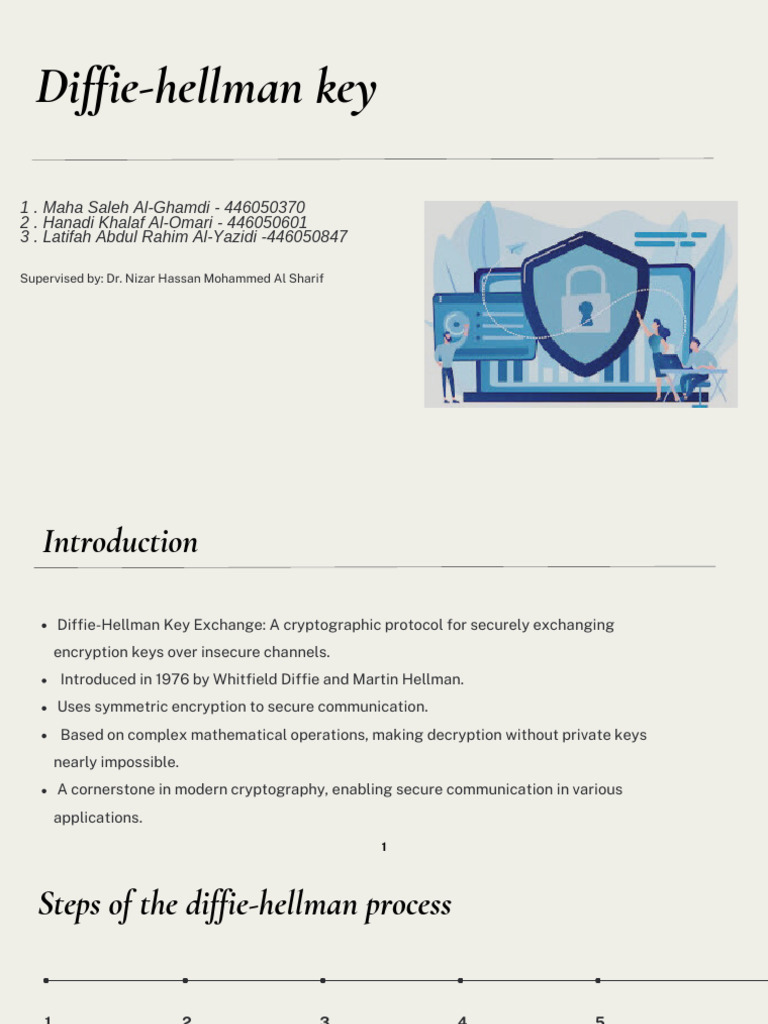 Diffie-hellman Key.pdf 3 | PDF | Key (Cryptography) | Public Key ...