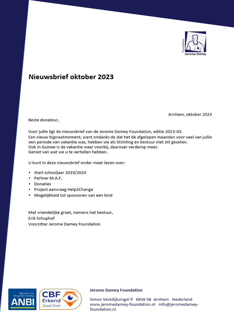 Nieuwsbrief 2023-3 | PDF