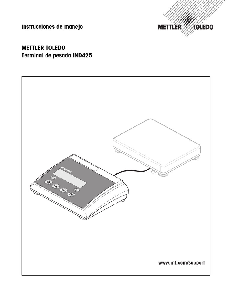 Guía IND425: Uso y Configuración | PDF | Residuos | Contraseña
