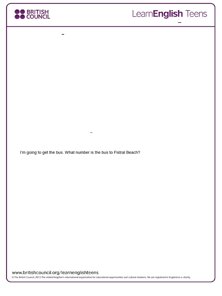 An Invitation - Answers | PDF