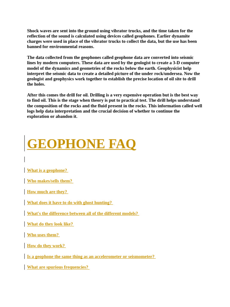 Seismic Survey Pdf Accelerometer