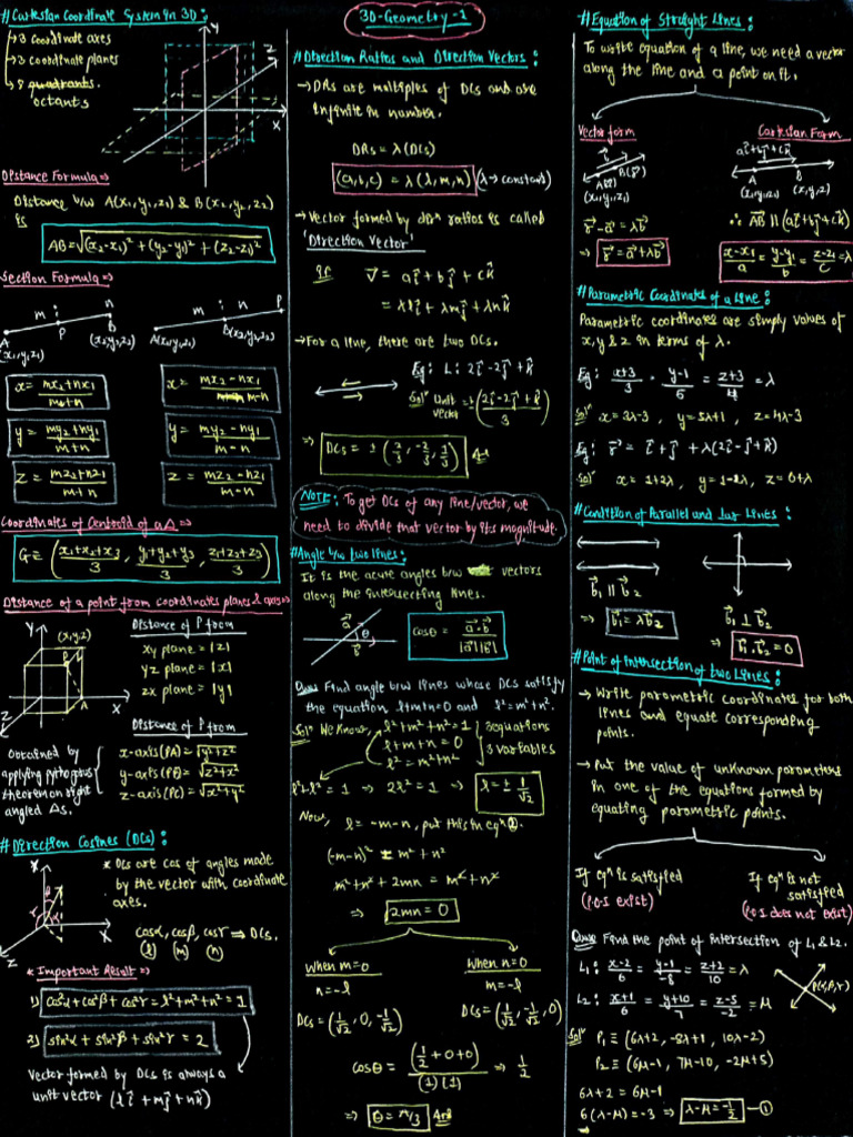 3d Geometry (R) | PDF