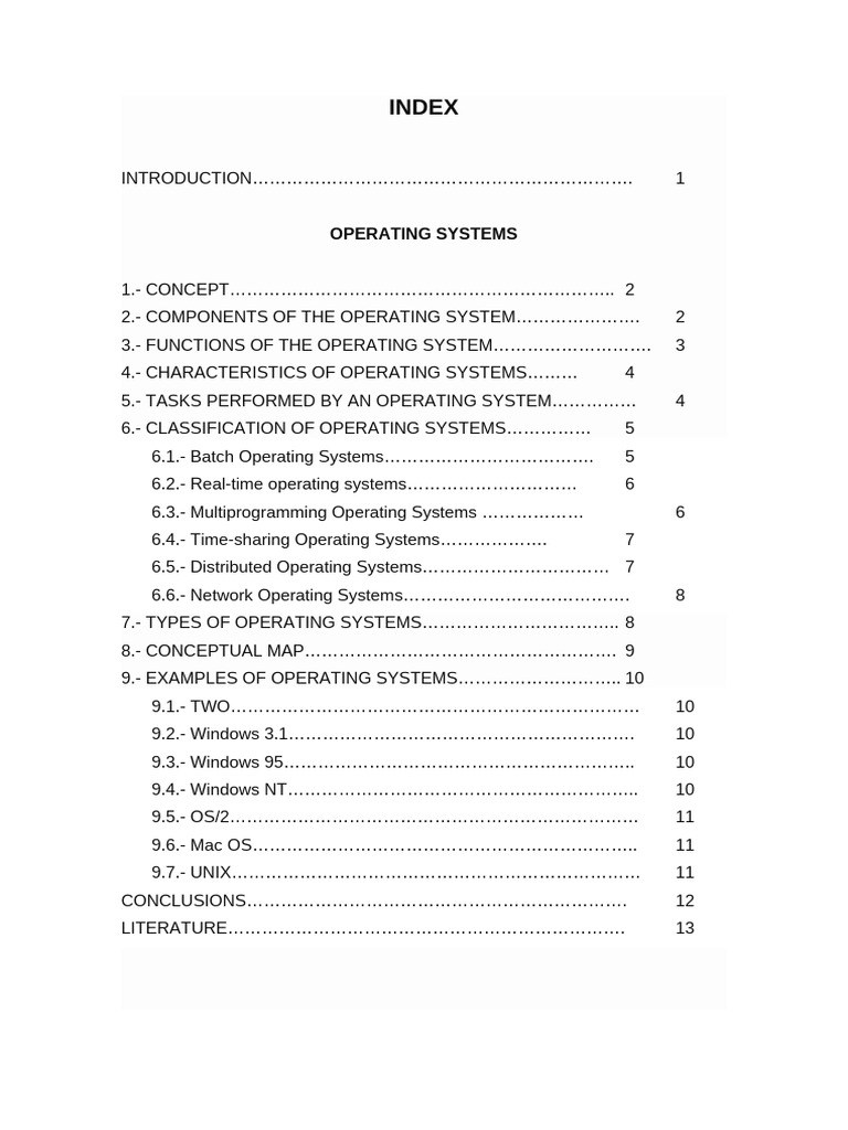 Monograph - Operating Systems | PDF | Operating System | Process ...