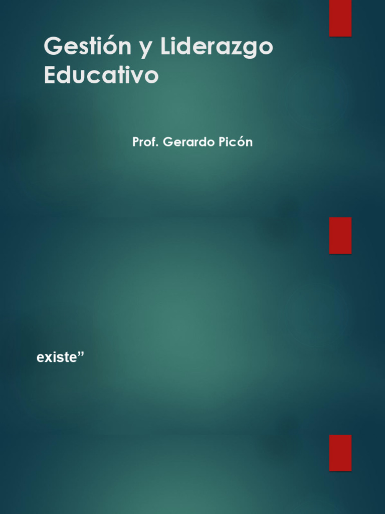 Dimensiones de la Gestión Educativa | PDF | Enseñando | Escuelas