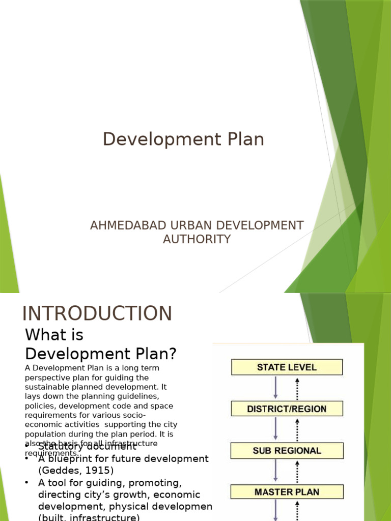 Ahmedabad Urban Development Plan Overview | PDF | Reclaimed Water