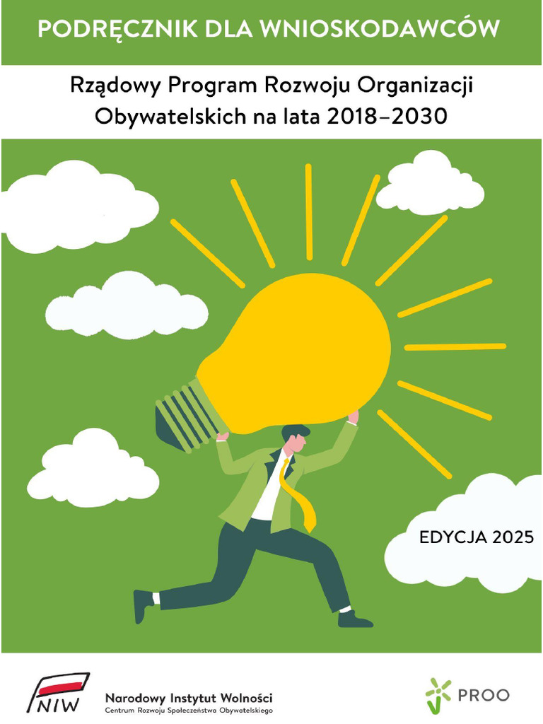 Podrecznik Dla Wnioskodawcow PROO | PDF