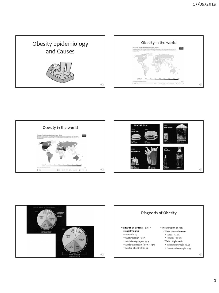 Obesity: Causes, Diagnosis, and Epidemiology | PDF | Obesity | Eating ...