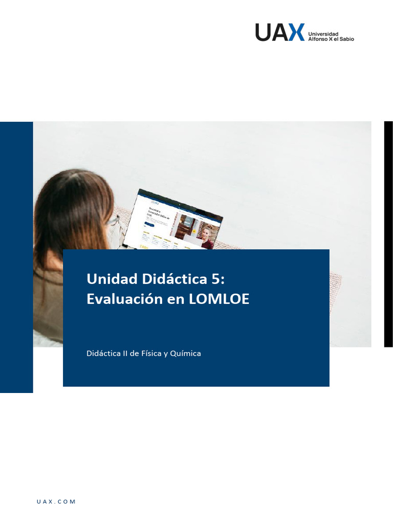 Evaluación en Física y Química LOMLOE | PDF | Evaluación | Plan de estudios