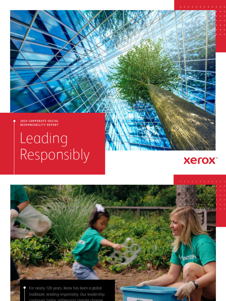Xerox 2024 Corporate Social Responsibility Report | PDF | Corporate ...