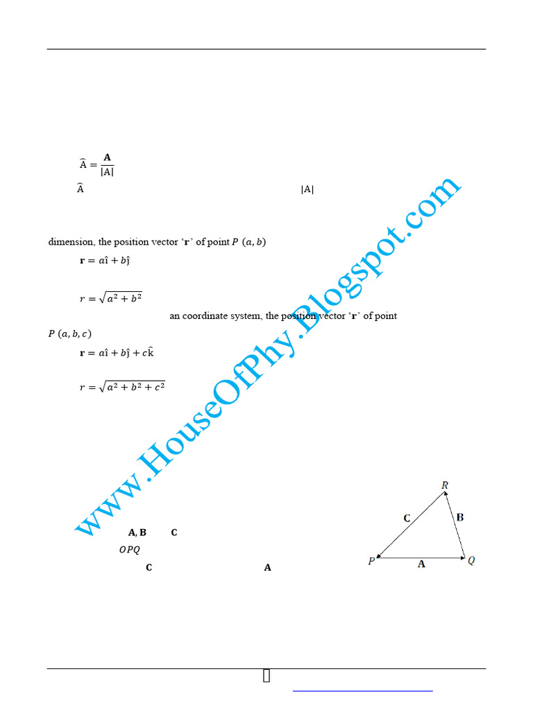 Chapter 2 Exercise Short Questions | PDF | Euclidean Vector | Force