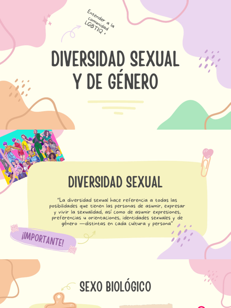 Diversidad Sexual y de Género | PDF | Género | Estudios de género