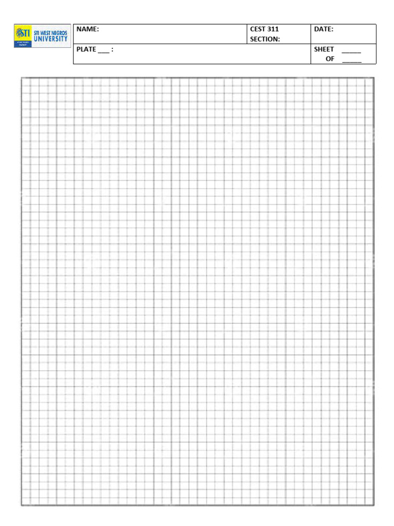 Cest 311 Revised Plate Template | PDF