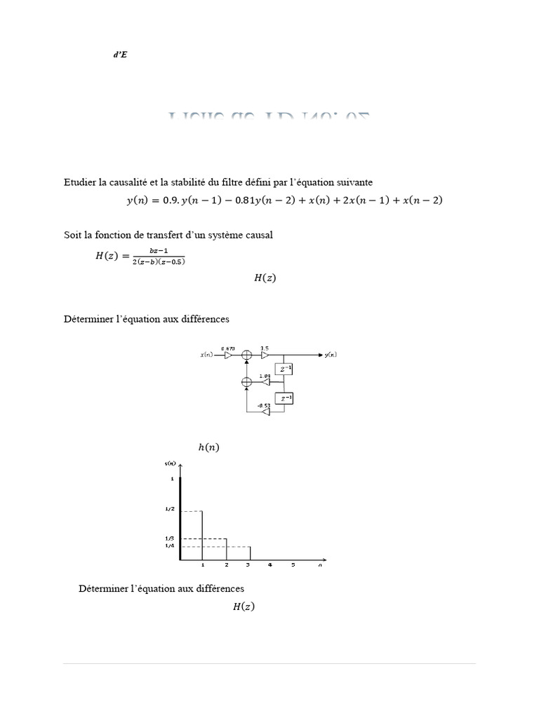 TD No 02_TAS 1_2024-2025 | PDF