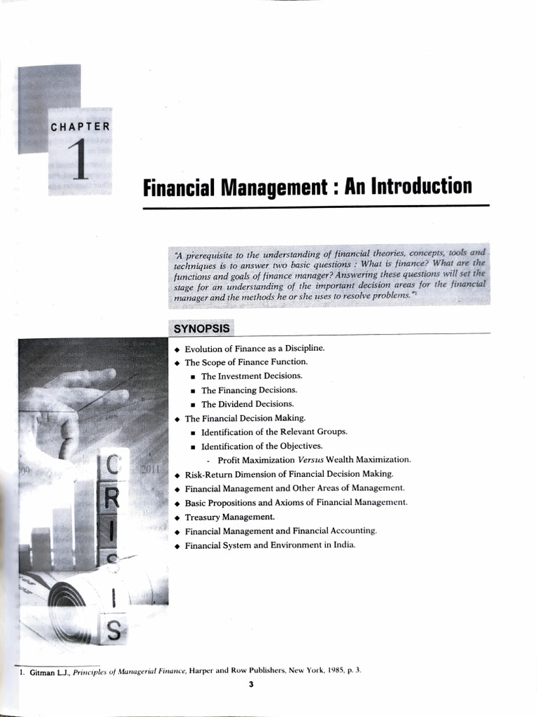 Introduction to Financial Management | PDF | Investing | Business Economics