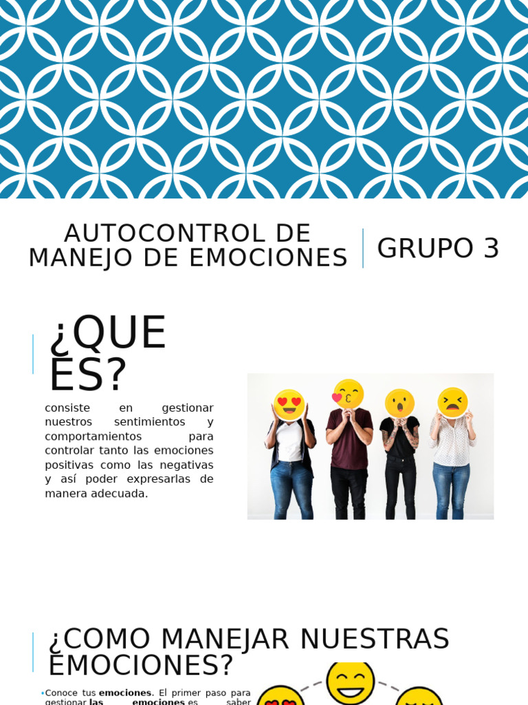 Autocontrol Emocional: Claves y Estrategias | PDF