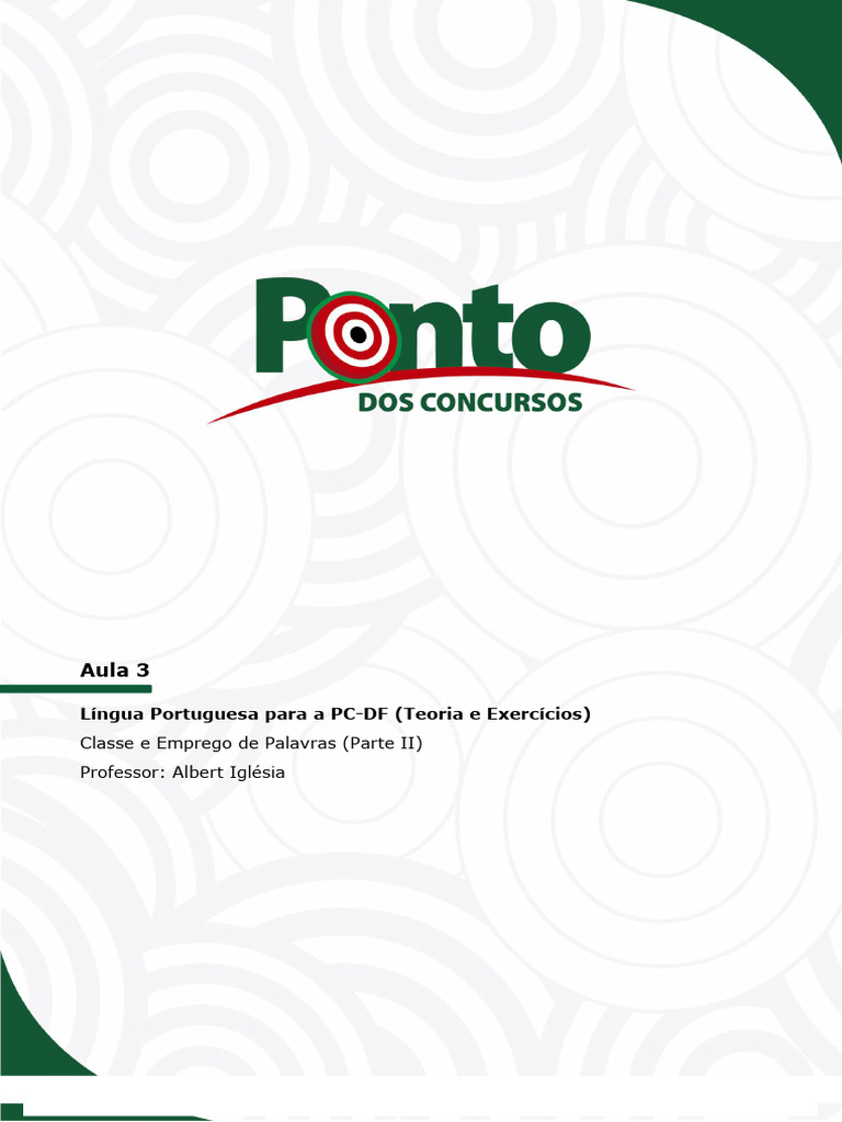Verbos e Pronomes na Língua Portuguesa | PDF | Pronome | Assunto ...