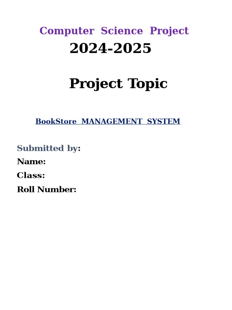 BookStore Management System Project | PDF | Login | Databases